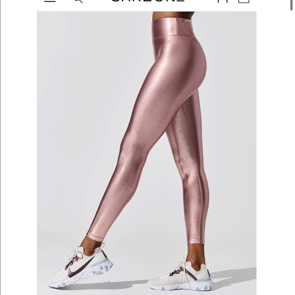 Marvel Legging BY HEROINE SPORT size small, rose gold